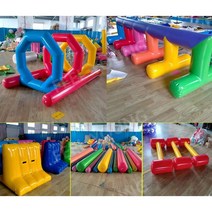 회사 체육대회 런닝맨 대형 놀이기구 재미있는 스포츠 야유회 워크샵 소품 풍선 어린이집 체육 교구 신체 지능형, 두꺼운드릴링구멍3X1.5X1.5미터