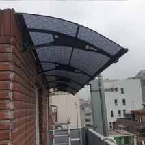 캐노픽스 1000x1500 비가림막 현관 창문 차양 렉산 자재 테라스가림막, 투명, 블랙, 블랙(분체도장)