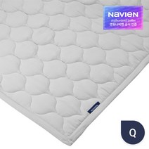 [경동나비엔]온수매트전용 커버_퀸사이즈(크림그레이), 단품