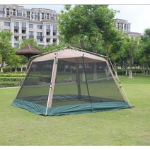 차박텐트 도킹텐트 차박타프 자동 방수 캐노피 고양 텐트 야외 캠핑 천막 모기장 바베큐, 카키 그레이 스틸