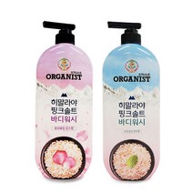 히말라야 핑크솔트 바디워시 민트향 로즈향 900g, 1개, 865ml