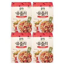 풀무원 뮤즐리 오리지널 430g 4개, 상세페이지 참조, 상세페이지 참조