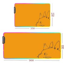 rgb 장패드 MRGLZY-대형 USB 게임 홈 마우스 패드 빛나는 RGB 램프 카와이 사무실 인터넷 카페 키보드, 02 14_02 Thickness 4MM