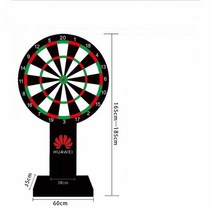 다트게임 100CM 스포츠 오락기 화살 실내 카페 집콕, 자석80cm플레이트세트+무료다트12개.