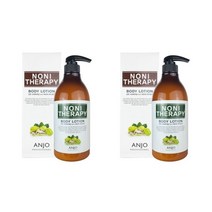 [앙주] 노니 바디로션 (대용량 각 750ml) 노니 추출물 함유로 고보습 및 피부 진정 아토피성 민감한 피부 및 건조하고 간지러운 피부 개선 (사은품 : 달팽이 폼클렌징), 2개