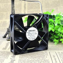 nmb mat 3610kl 05w b50 c18 서버 냉각 팬 dc 24v 0 20a 92x92x25mm 2선식, 없음, 검은색