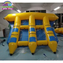 플라잉피쉬보트플라잉보드플라잉보트바나나보트물놀이보트바나나고무보트고무보트플라잉피쉬보드 팽창식 플라잉 피쉬 바나나 보트 프리 에어 펌프 견인할 수 있는 튜브