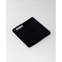 CARMEN TOWEL [카르멘타월] 오가닉 바스타월 블랙 L, 블랙 