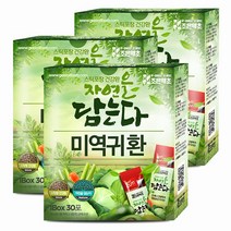굿허브 미역귀환 스틱형 3g x 30포 x 3, 단품