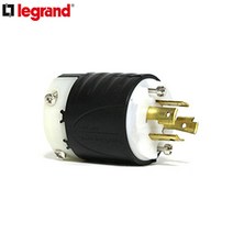 르그랑 Legrand 산업용 플러그 커넥터 L1620-P L1620P 4P 30A 480V 3상 NEMA 타입 네마 콘센트 소켓, 1개, 1cm