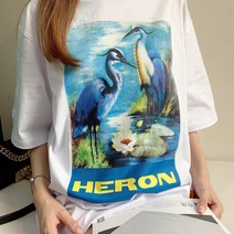 HERON PRESTON 헤론프레스톤 뉴클래식 반팔티셔츠