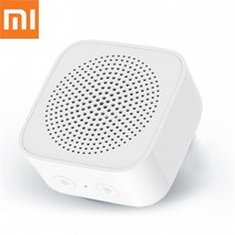 AI스피커 인공지능 스피커 원래 Xiaomi Mijia 블루투스 스피커 AI 제어 무선 휴대용 미니 스테레오베이스, 01 WHITE