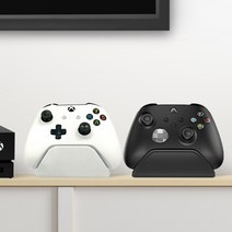 동서게임 XBOX ONE / SERIES X S 무선 컨트롤러 패드 거치대 PS5 듀얼센스 거치대, 듀얼센스거치대블랙충전케이블포함