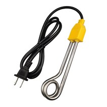 전기 순간온수기 휴대용 600w-1500w 침수 보일러 스테인레스 스틸 난방 풀 탱크 1m 유럽/미국 플매트 카펫 러그, 01 US-1000W-1m