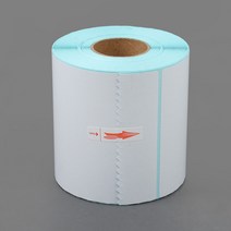 바코드 감열 롤라벨 500매 100x100mm 정사각 라벨지 무지 감열지 산업용 인쇄 마트 물류 스티커