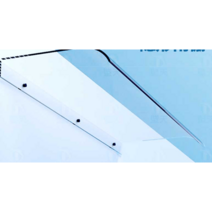 창문빗물막이 비받이 비가림막 투명 테라스 햇빛 큰, 400x600투명(상하단에설치)