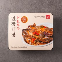 [레드꽃게] 연안부두 밥도둑 맛있는 간장게장 [1kg] 양념게장 [700g](국내산), 양념게장[700g]