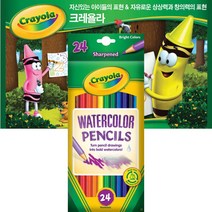 수채색연필 24색 초등학생색연필 슬림색연필 슬림색연필 채점용색연필 빨간펜 채점펜 채점색연필