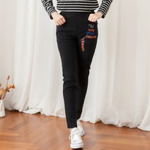 사입자mall F5019 쫀득스판데님팬츠 허리밴드 여자 스키니 청바지