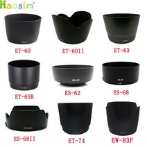 ET-60 ET-60II ET-63 ET-65B ES-62 ES-68 ES-68II ET-74 EW-83Fcamera 렌즈 후드 캐논 렌즈 카메라용, EW-83FEW-83F, 09 EW-83F, 1개