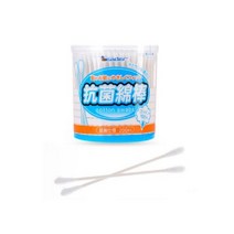 (일본 직수입)리더 면봉 200입 x 12EA 목욕이나 수영 후 귀내 물기 제거에 적합_종이 소재 막대 사용, 1