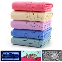 민스리빙 큐티래빗 특대 비치타월 3종세트 목욕수건, 핑크3종, 1세트