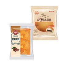 롯데제빵 팥크림빵X5개+모카케익X5개, 10개