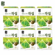 오너클랜 [녹차원] 맛있는녹차작설 10티백x6, 1