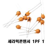 세라믹콘덴서1pF 세1P Ceramic Capacitor 1pF 50v, 1000개