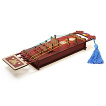 퍼니스쿨 전통악기 만들기 4종 거문고 좌고 해금 비파 DIY 전통악기 공예, 1개, 1. 거문고