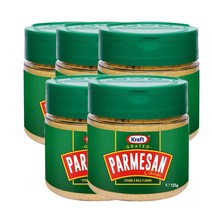 크래프트 그레이티드 파마산 치즈 치즈 125g Kraft Grated Parmesan Cheese Cheese, 5팩, 5개