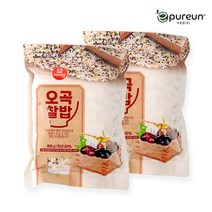 [이잡곡이다] 국내산 오곡찰밥 800g x 2봉, 2개