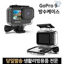 고프로하우징 고프로9방수케이스 고프로히어로9방수케이스 수중하우징 고프로수중케이스 수중카메라하우징, 고래쇼핑, 단일옵션