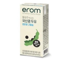 이롬 황성주박사의 국산콩 두유 검은콩, 190ml, 24개