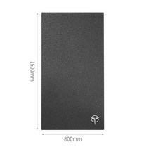 자전거로라 트레이너 GEWAGE피트니스 운동 매트 내마모성 자전거 트레이너 바닥 PVC 러닝 머신 59X31.5In, 한개옵션0
