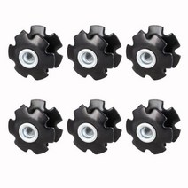 자전거 쇼바 포크 에어샥 폭스샥 스타 너트 설치 도구 장착 헤드셋 구성 요소 해바라기 수리 슬리브 286mm 피팅용, 6pcs sun flower, 6개