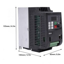 주파수 변환기 1 5kw vfd 단상 입력 220v 3상 출력 380v 가변 속도 드라이브 인버터, 220v  380v 1.5kw