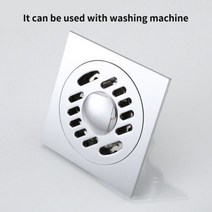 4 인치 황동 두꺼운 바닥 드레인 방취제 안티 블로킹 방지 물 해충 제어 스트레이너 홈 욕실 WashingMachine 도구, 1