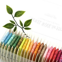 (당일출고) 프랑스자수용 울사 - 베리에이션사 24색상 울사낱개구매 / 울사 혼합사 / 자수실세트, VE15, 1개