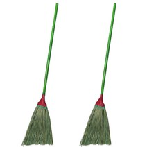 플렌티 대나무 쓱싹 싸리비 빗자루 2개 긴 현관 야외 제설비 낙엽비 마당비, 대나무쓱싹싸리비빗자루2개