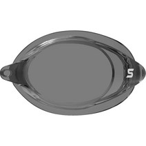 SWANS(스완즈) 일본제 스위밍 고글 도부착 렌즈 SRCL-7N SMK 스모크 S-3.