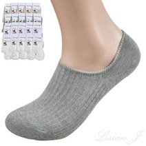 리시안제이 데일리 골지 여성덧신 여자구두덧신 유치원교사덧신