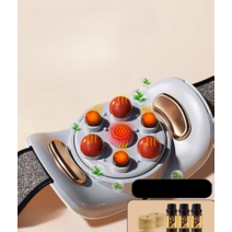 규석주조기 찜질 복부 마사지기, D 고급충전돌열전도+무연뜸