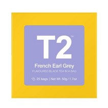 티투 프렌치 얼그레이 티백 T2 French Earl Grey Teabags 홍차 25팩