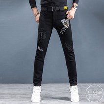 도오빠 남성 청바지 일자핏 데님 팬츠 스트레이트 진 스키니진 남자청바지