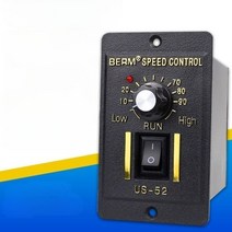 스피드 컨트롤러 AC 6W-250W 속도 220V 감속기 모터 조절기 US-52, 200W
