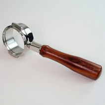 바텀리스 포터필터 58mm E61 씨메 CRM3605 마누스 V2 웨가 훼마 바탐리스 포타필터, 옵션 1: 로즈우드 1 (바스켓 포함)