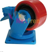 단조캐스터 브레이크 TB3 3 개 51 118mm 600kg
