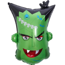 [지호] 할로윈 중형풍선 / 할로윈풍선/할로윈데이/유령풍선/해골풍선/마녀풍선/호박풍선/고양이풍선, 할로윈 중형_ 프랑켄슈타인