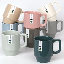 검트리 시드니 머그 (소/대) 8color 머그컵 도자기컵 신혼그릇 혼수 카페머그, 머그(소/200ml)-다크시안